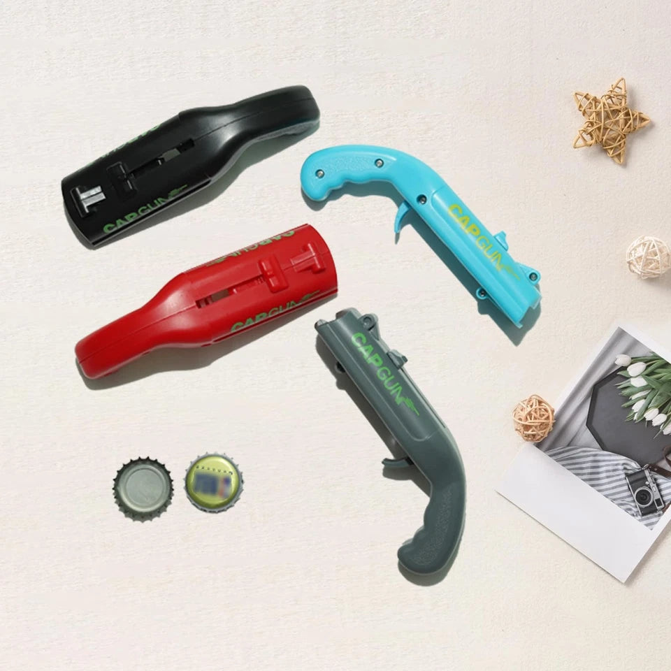 Cap Gun Beer Bottle Opener - Creative and Fun Design